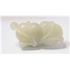 Image 5 : 19th c. double Lotus carved jade waterwasher