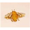 Image 4 : Yellow sapphire Bee pin