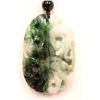 Image 3 : Fine Chinese jadeite pendant Fortune & Luck