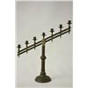 Image 2 : Pair 19th c. brass & bronze 7 light candelabrum