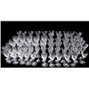 Image 1 : Group lot of 55 pieces stemware
