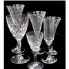 Image 4 : Group lot of 55 pieces stemware