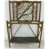 Image 3 : Bamboo Victorian hall stand with mirror