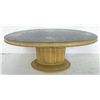 Image 1 : Oval mirrored coffee table ca. 1930's