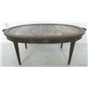 Image 1 : Regency style oval marble top coffee table