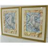Image 1 : Mythological painting Horses signed V. Cello