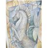 Image 2 : Mythological painting Horses signed V. Cello