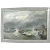 Image 1 : Oil painting signed F. Haynes "Seascape"