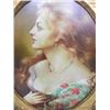 Image 2 : Oil painting "Portrait of a Lady" in gilt frame