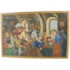Image 1 : Oil painting "Russian Celebration"on canvas