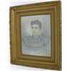 Image 4 : 2 pastels in gilt frames "Ladies"