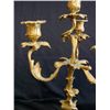 Image 2 : Pair bronze 4 arm candelabrum