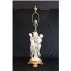 Image 1 : Dore bronze double figure Parien Flame Finial