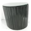 Image 1 : Contemporary black lacquer demilune bar
