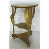 Image 1 : Empire style "Swan" carved gueridon table