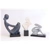 Image 1 : Lot of 3 Modern sculptures signed Fisher