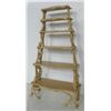 Image 2 : Modern 6 shelf etagere with faux branch frame