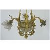 Image 3 : Foyer chandelier with ram heads