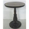 Image 1 : Bone inlay Indian pedestal table