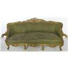 Image 1 : Heavily carved French sofa