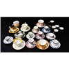 Image 2 : Group lot of 9 cups & saucers