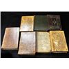 Image 10 : Lot of 7 leather bound books