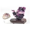 Image 1 : Amethyst quartz vase & amethyst geode