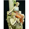 Image 2 : Double figural porcelain lamp