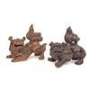 Image 1 : Lot of 2 terracotta "Foo Dogs"
