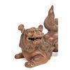 Image 3 : Lot of 2 terracotta "Foo Dogs"