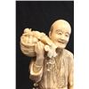 Image 2 : Artist signed carved bone "Fruit Seller"