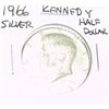 Image 1 : 1966 KENNEDY SILVER HALF DOLLAR *PLEASE LOOK AT PICTURE TO DETERMINE GRADE*!!