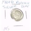 Image 1 : 1964-D ROOSEVELT SILVER DIME *RARE MS HIGH GRADE*!!