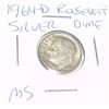 Image 1 : 1964-D ROOSEVELT SILVER DIME *RARE MS HIGH GRADE*!!
