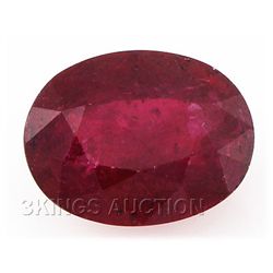 9.22ctw African Ruby Loose Gemstone