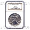 Image 1 : Certified Uncirculated Silver Eagle 1989 MS69