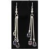 Image 1 : Natural 4.74g Freshwater Dangling Silver Earring