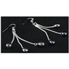 Image 2 : Natural 4.74g Freshwater Dangling Silver Earring