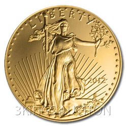 Uncirculated 1 oz. 2012 US American Gold Eagle