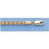 Image 2 : Pure Gold 16" 14k Gold-Yellow 1.1mm Oval Link Chain