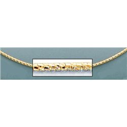 OMEGA NECKLACES 1.2mm 17in. 5.6 grs 14kt Y Gold