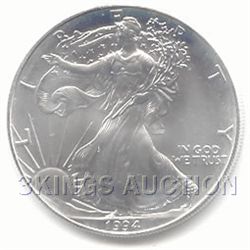 Uncirculated Silver Eagle 1994