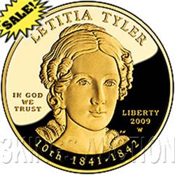 First Spouse 2009 Letitia Tyler Proof