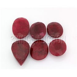 198.50ctw Ruby Mix Shape&Sizes LooseGemstone