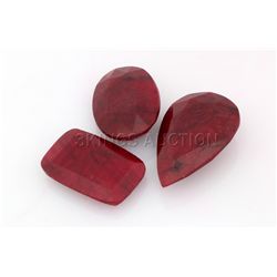 174.00ctw Ruby Mix Shape&Sizes LooseGemstone