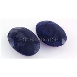 187.86ctw SapphireOvalCutLooseGemstone lotof2