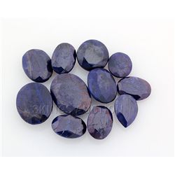 Blue Sapphire 102.43ctw MixShape&Sizes LooseGemstone