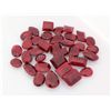 Image 1 : 116.50ctw Ruby Mix Shape&Sizes LooseGemstone