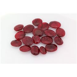 144.50ctw Ruby Oval Cut Loose Gemstone