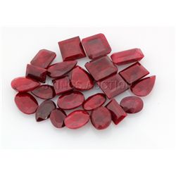 116.50ctw Ruby Mix Shape&Sizes LooseGemstone